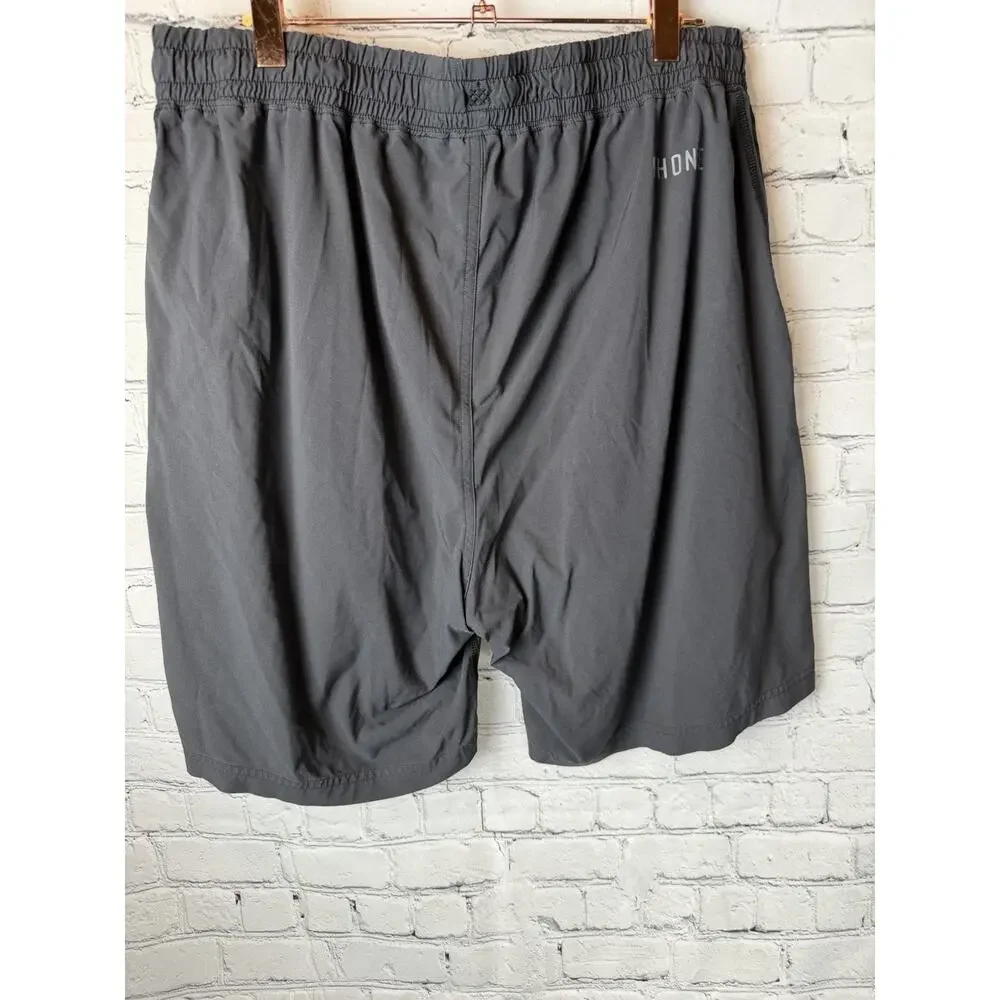Rhone RN# 141364 Shorts Men Large Black‎ Nylon Stretch Athletic Sport